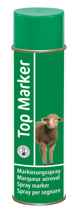 Kerbl Schafmarkierungsspray grün, TopMarker, 500ml 27456