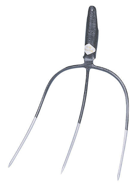 Kerbl Heugabel m. Federd. o. Stiel 3 Zinken 37 x 32 cm 29106