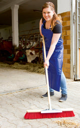 Kerbl Großraumbesen 40cm mit Schabekante;Ø 28mm Stielhalter 29433