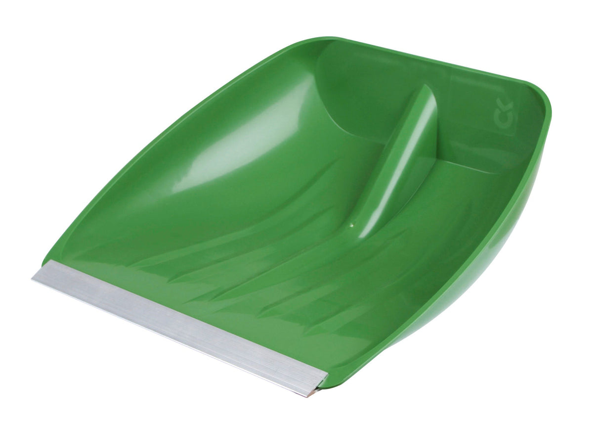 Kerbl Schnee- und Getreideschaufel, Kunststoff, mit Stoßkante 29666