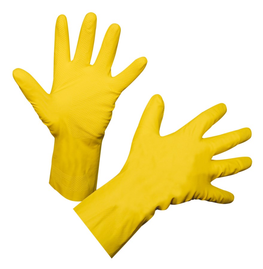 Kerbl Haushaltshandschuh PROTEX Latex, gelb, Gr. 9/L 29821