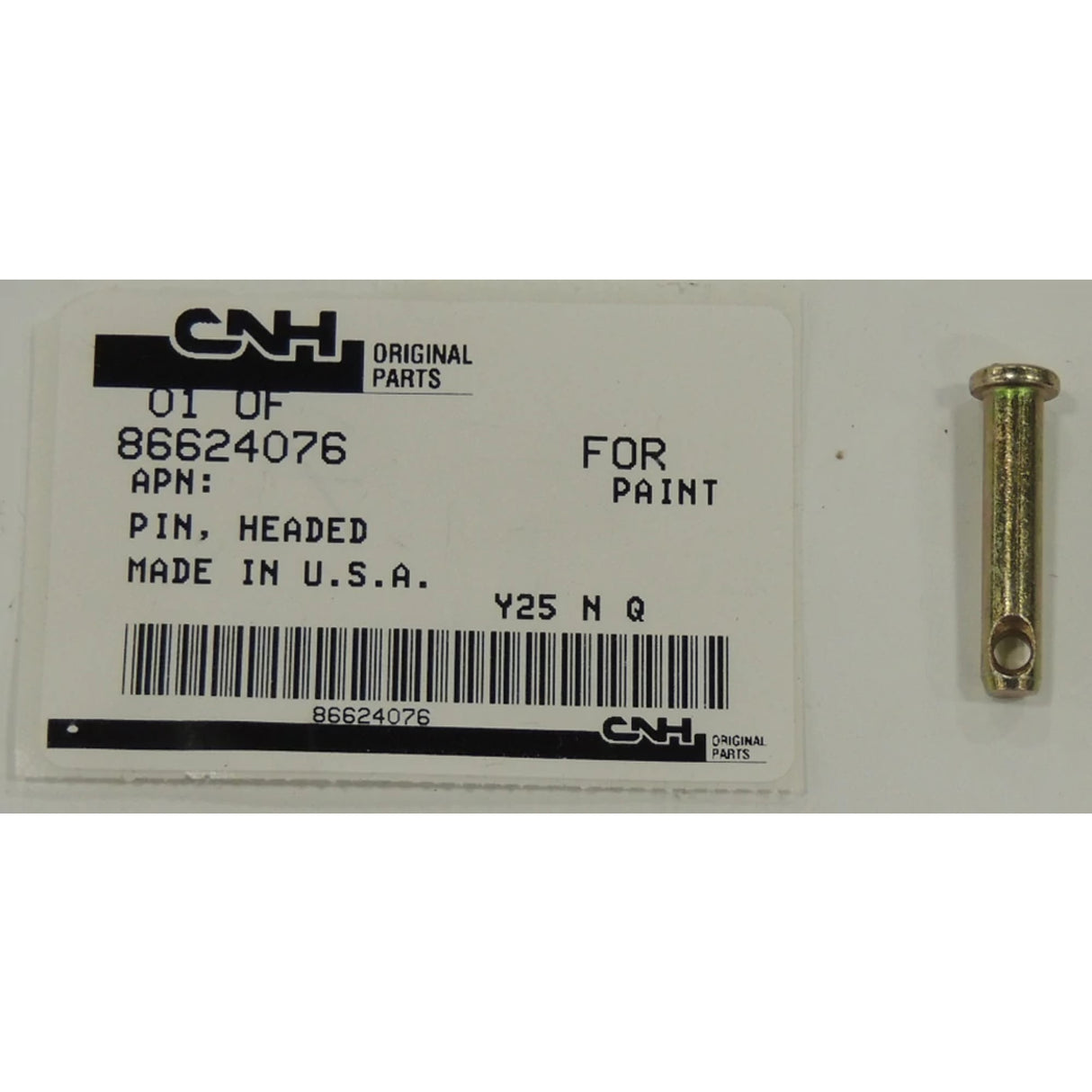 Original New Holland CNH Ersatzteil Nummer 86624076 STIFT MIT KOPF 
