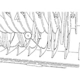 New Holland / Case NACHRUST, MAHDRESCHE 87040985 original CNH Ersatzteil