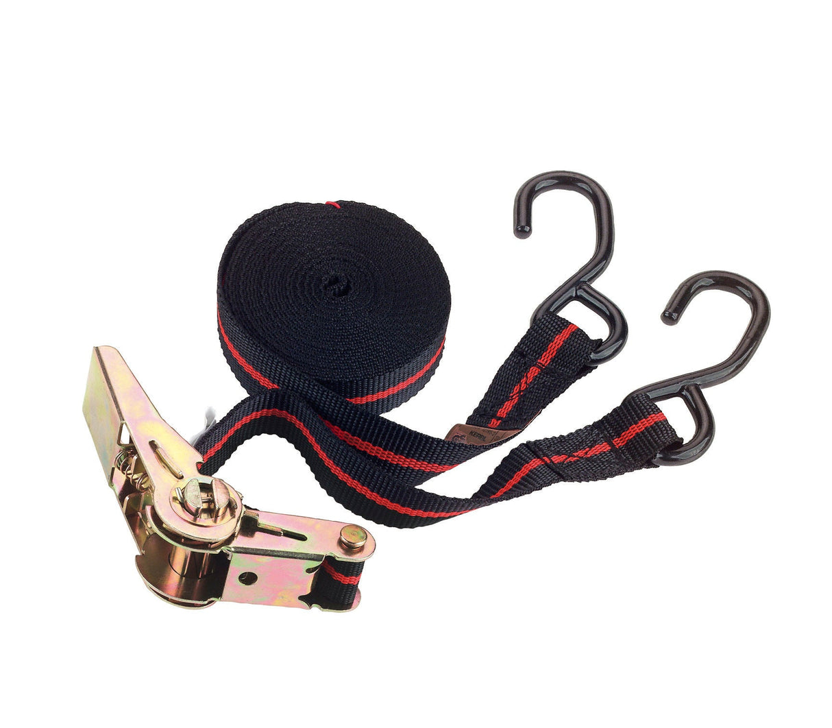 Kerbl Ratschenzurrgurt zweiteilig 25mm x 5m; zul. Zugkraft 250kg 37108