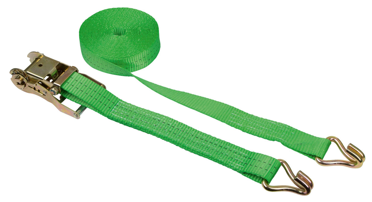 Kerbl Ratschenzurrgurt zweitlg. grün 35mm / 6m; Zurrkraft 2000 kg 37130