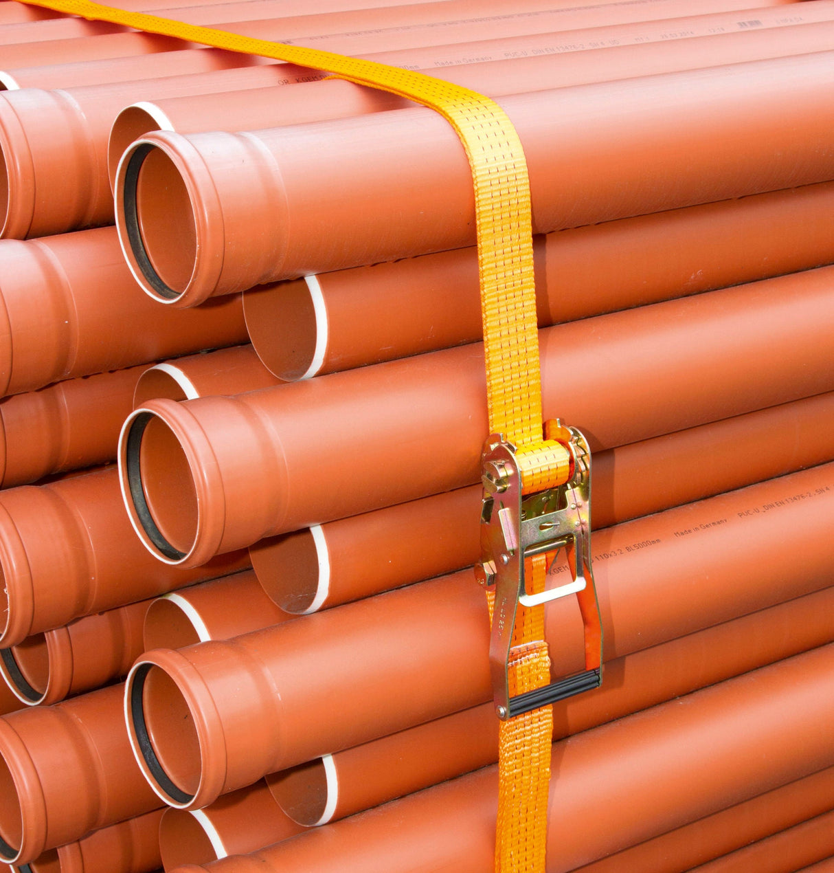 Kerbl Ratschenzurrgurt 1-tlg. orange 50mm/6m, 2000/4000kg 37147