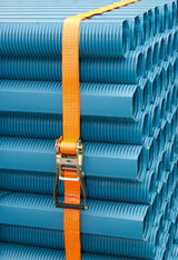 Kerbl Ratschenzurrgurt 2-teilig, orange, 50mm / 6m; 4000 kg 37144