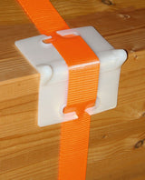 Kerbl Kantenschutz für 50mm, Schlitz verstärkte Ausführung 14x9,5cm 37192 10 Stück