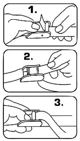 Kerbl Leiterngurt paarweise, 1m 3740
