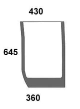 KRAMP Frontscheibe unten 87530232N