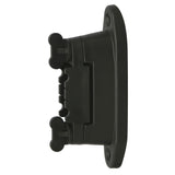 AKO Profi-Eck-/Streckenisolator schwarz, für 4 cm Band, 6 Stück - 44350/066