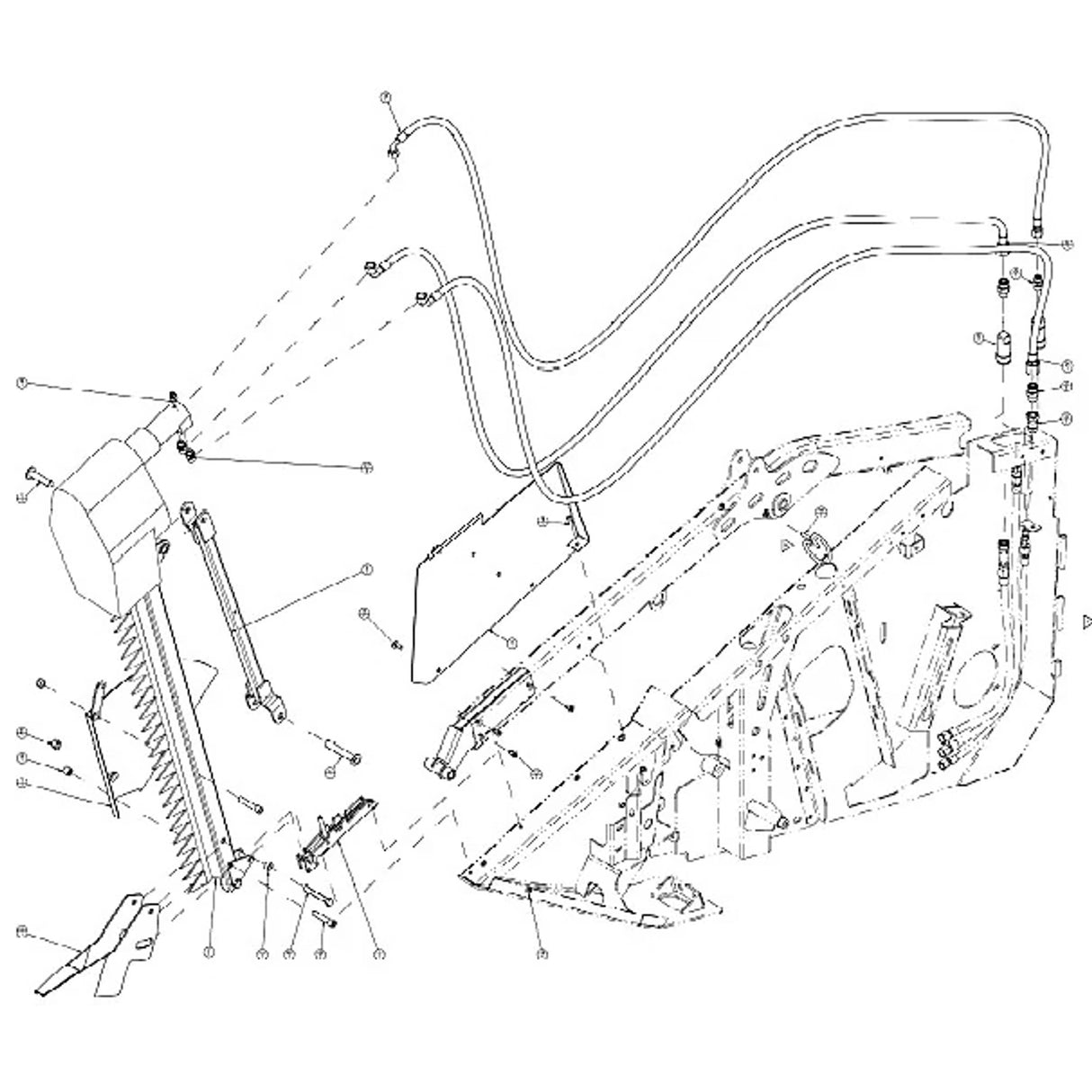 New Holland original Ersatzteil NACHRUST, MAHDRESCHE  87657452