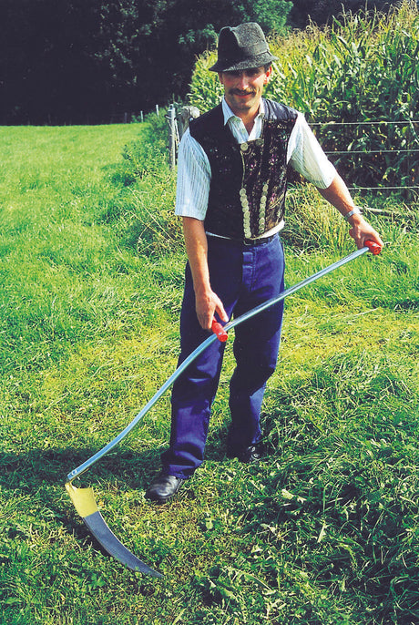 Kerbl Klappsense Wettschliffsense, 65 cm, mit Sensenworb 150 cm 50305