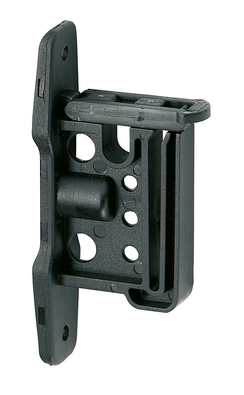 AKO EASY-TAPE Klippisolator für Band + Seil, schwarz 441391