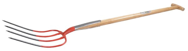 Manure fork T-handle double Fede