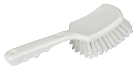 Kerbl Stielbürste PP, kurzer Griff Besatz PBT weiß 14cm 151780