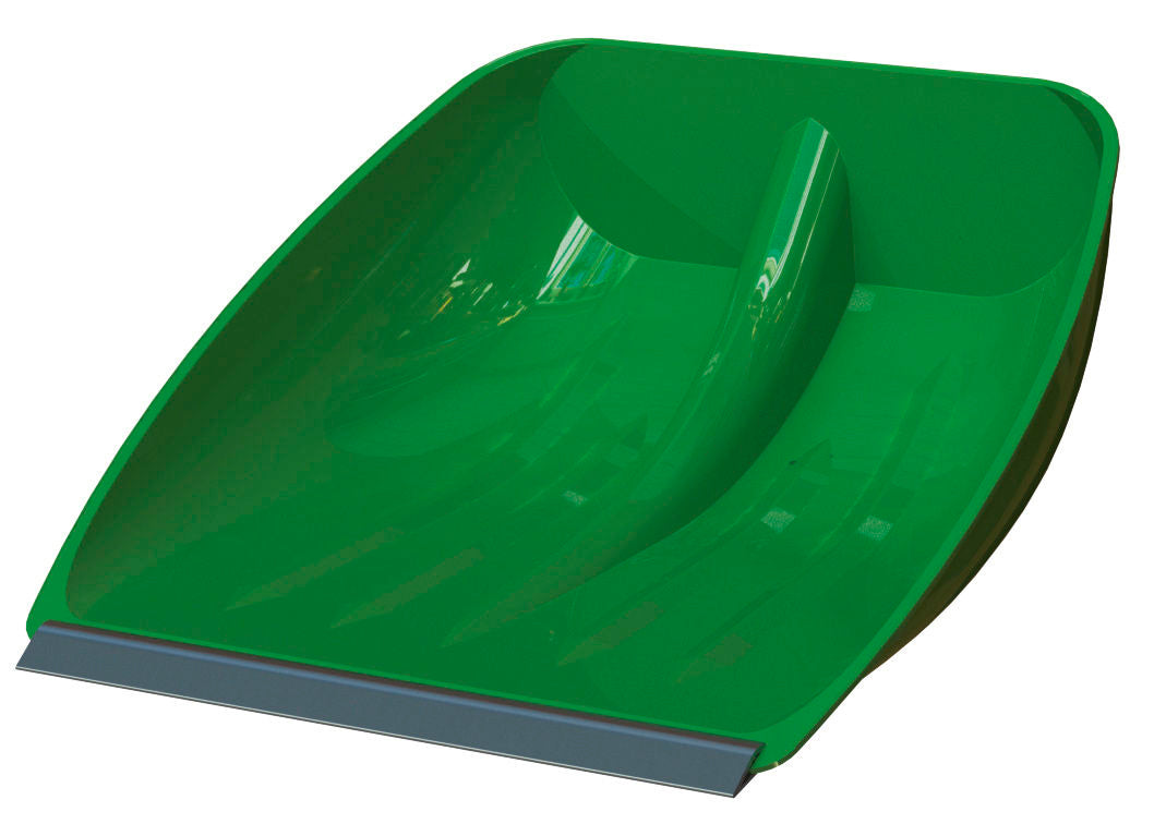 Kerbl Schnee- und Getreideschaufel, Kunststoff, mit Stoßkante 29666