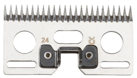 Kerbl Schermesser-Satz 220, Const.2 oben 24Z. / unten 35Z. hautnah 18506
