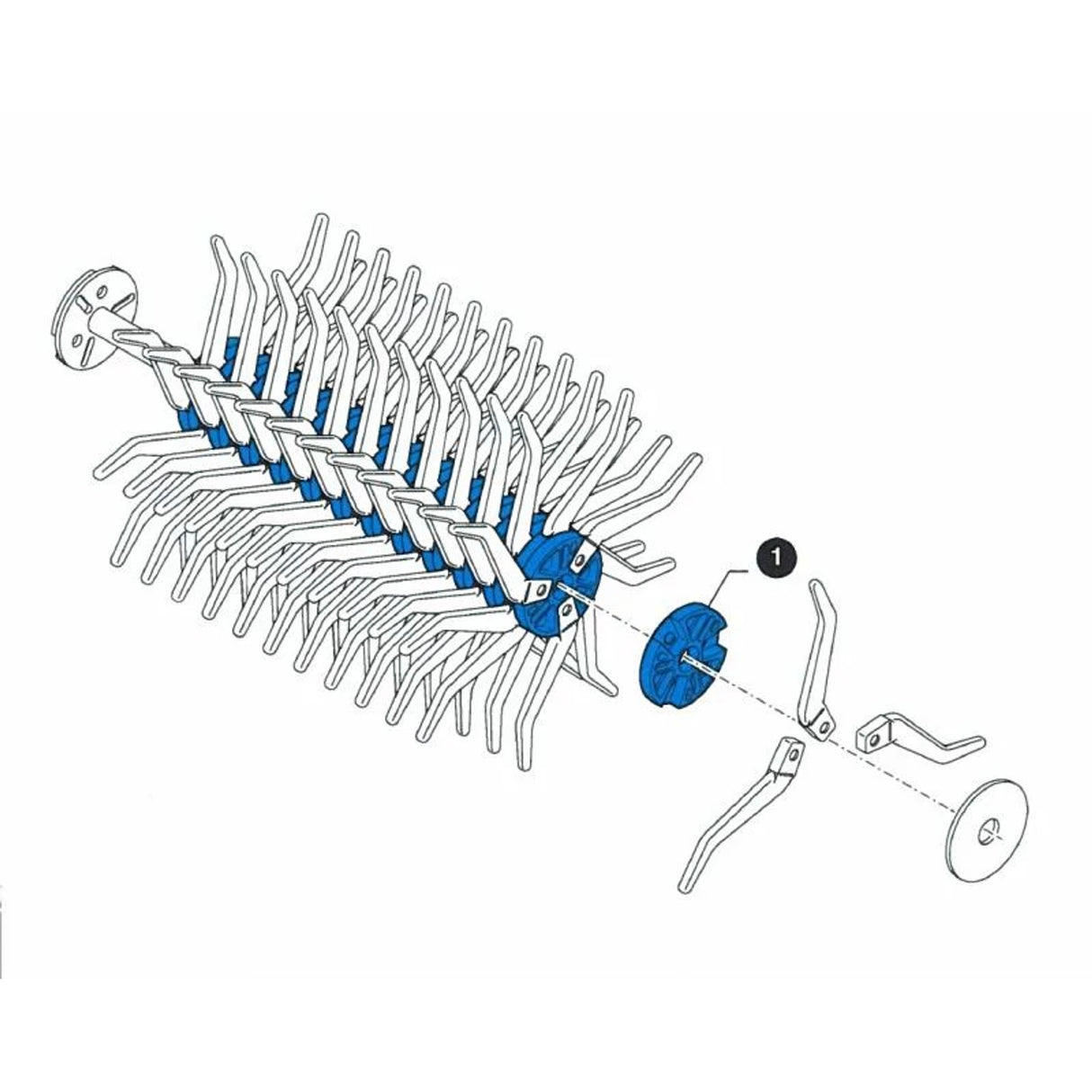 Original New Holland CNH Ersatzteil Nummer 944031458 SATZ 
