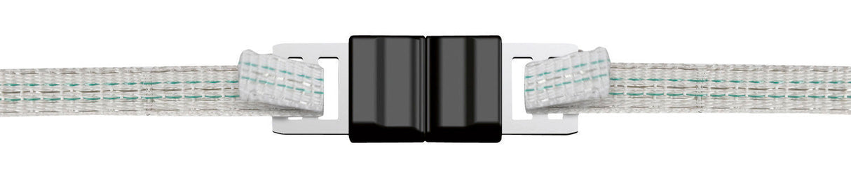 Kerbl Litzclip Bandverbinder 12,5mm Edelstahl, 5 Stück 1 Blister 442000/056