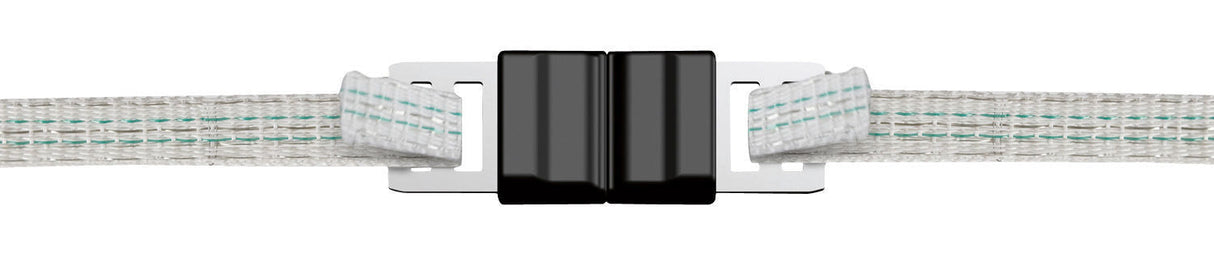 Kerbl Litzclip Bandverbinder 12,5mm Edelstahl, 5 Stück 1 Blister 442000/056