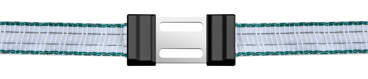 Kerbl Litzclip Bandverbinder 20mm Edelstahl, 5 Stück 1 Blister 442001/056