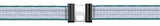 Kerbl Litzclip Bandverbinder 40mm Edelstahl, 5 Stück 1 Blister 442002/056