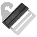 Kerbl Torgriffverbinder Litzclip 40mm, Edelstahl, 4 Stück 1 Blister 442007/046