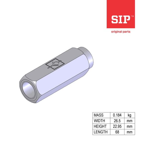 SIP.SI Rückschlagventil, VU/38 950005700