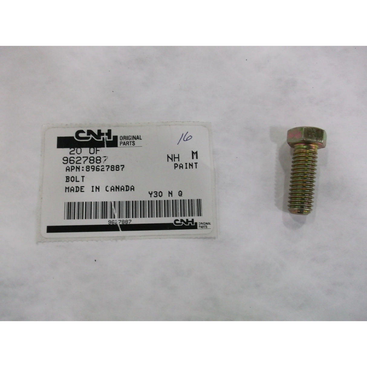 Original New Holland CNH Ersatzteil Nummer 9627887 SCHRAUBE 