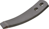 KRAMP Grubberspitze 270x80x20mm, gehärtet, gekrümmt, 2 Löcher, passend für Pöttinger 9762500270CKR