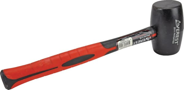 KRAMP Gummihammer mit Fiberglasstiel 988400