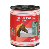 AKO Band TopLine Plus, 200m, 20mm, weiß/rot, 5 x 0,3mm TriCOND 449551