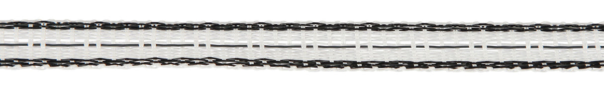 AKO Band TopLine, 200m, 10mm, weiß/schwarz, 4x0,25mm TRICOND 449590