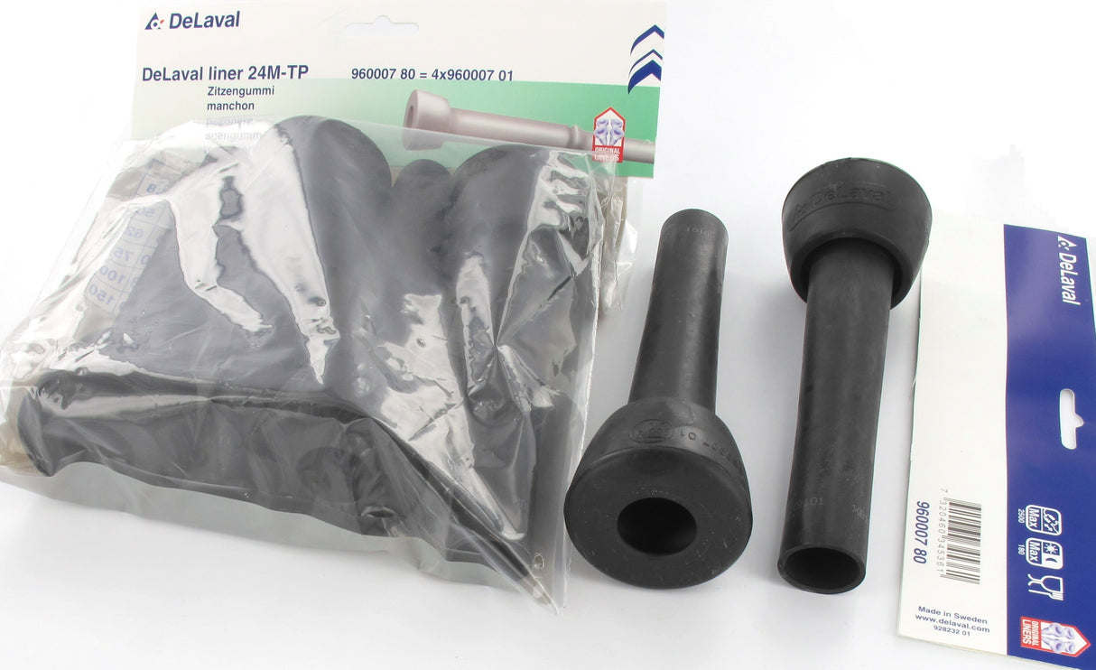 DeLaval NR Satz Zitzengummi kurz, kleiner Kopf 96000780
