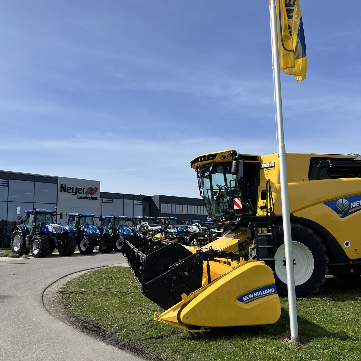 New Holland CX8.70 Mähdrescher