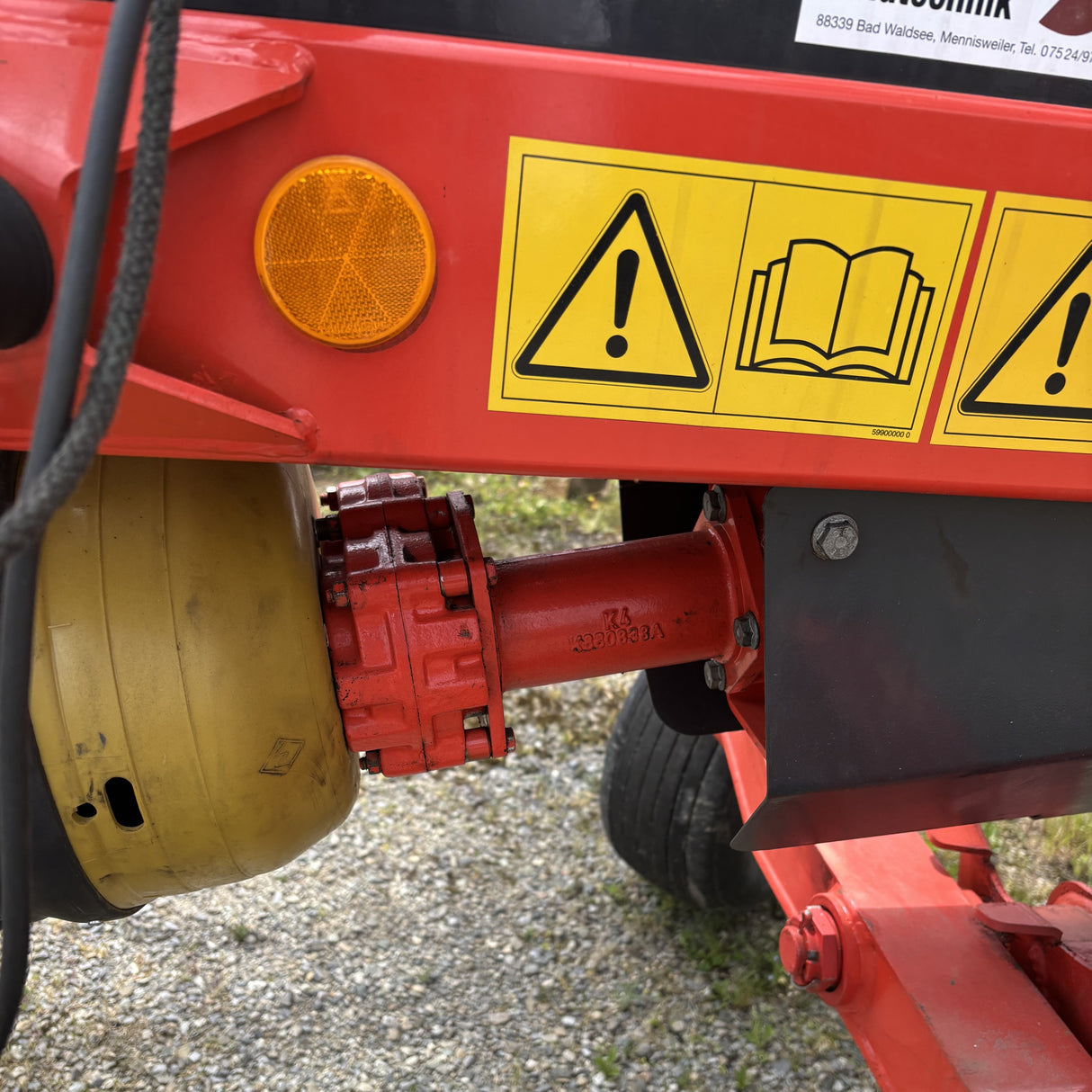 KUHN GF10802T Heuer Baujahr 2013 gebraucht