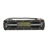 KRAMP Lichtleiste LED, 81W, 7290lm, rechteckig, 12 / 24V, weiß, 304x57mm, Kabelendhülse, Combo, 54 LEDs, Kramp LA10301