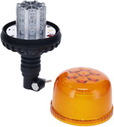 KRAMP LED-Leuchte, 20W, 12-24V, bernsteinfarben, flexible Masthalterung, Ø 126mm x201mm - LA20090