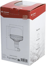 KRAMP LED-Leuchte, 20W, 12-24V, bernsteinfarben, flexible Masthalterung, Ø 126mm x201mm - LA20090