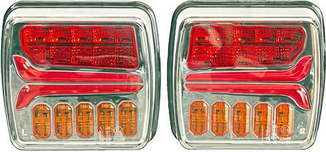 KRAMP Leuchtensatz mit Kabel, 7-polig, mit 12,5 langem Kabel LA60048