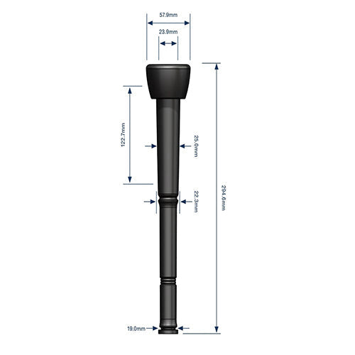 Milkrite Zitzengummi Ultraliner mit rundem Schaft DL036U 200046-01 (MR-200046-01)