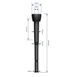 Milkrite Zitzengummi Ultraliner mit rundem Schaft DL036U 200046-01 (MR-200046-01)