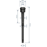 Milkrite Zitzengummi Ultraliner mit rundem Schaft, lang GM88U 200075-01 (MR-200075-01)