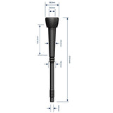 Milkrite Zitzengummi Ultraliner mit rundem Schaft 201541-01 (MR-201541-01)