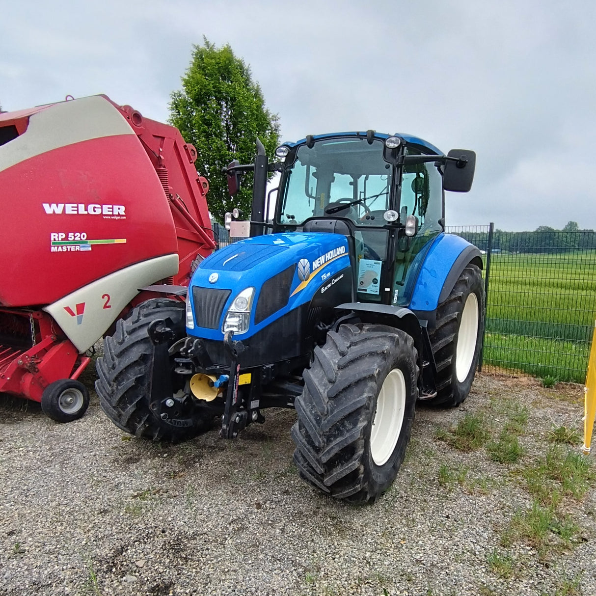 New Holland T5.105 EC Traktor gebraucht Baujahr 2014