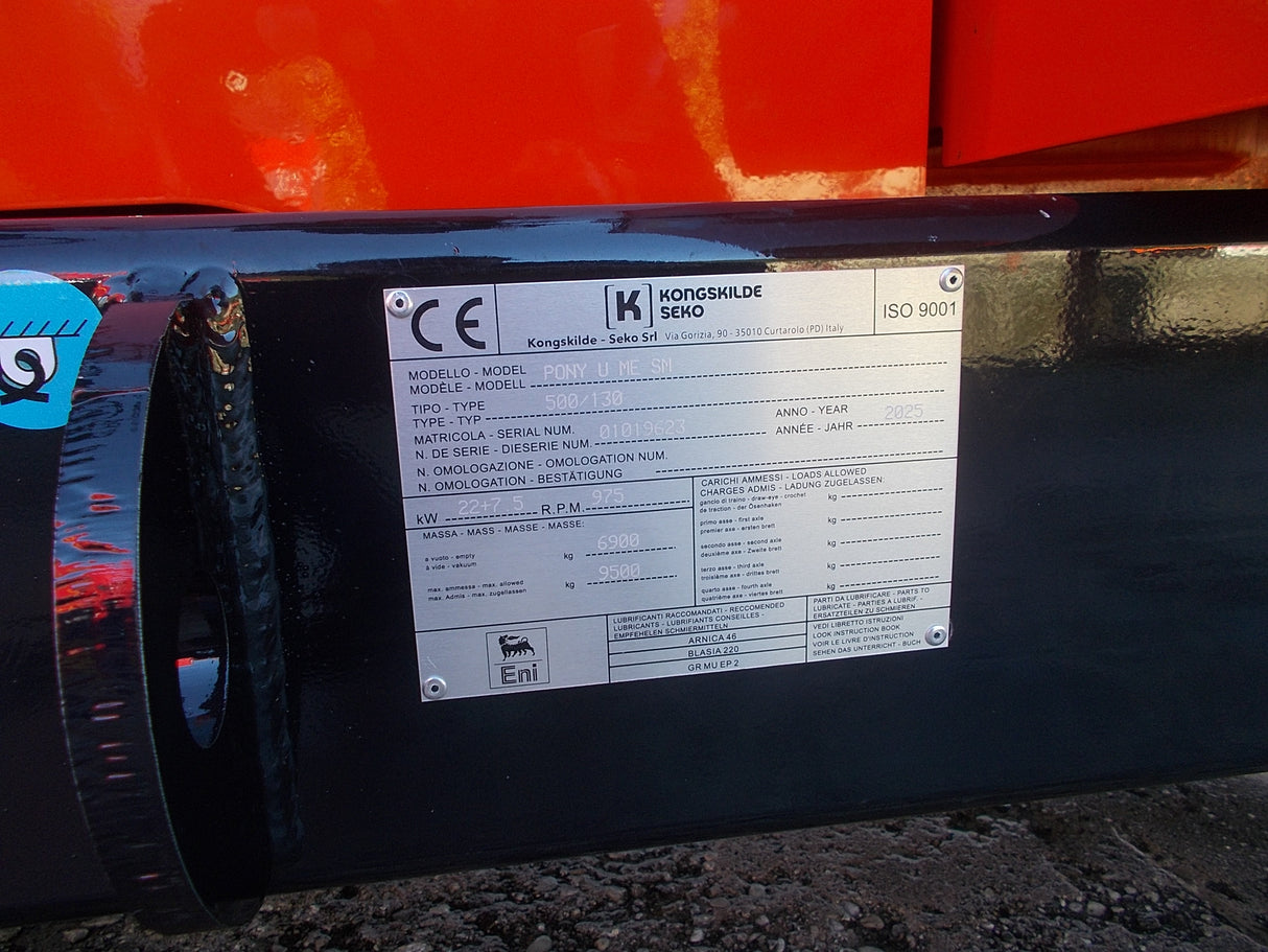 SEKO PONY 3W 500/170 Selbstfahrer Futtermischwagen elektrisch, 17m³