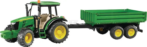 Bruder John Deere 5115M mit Anhänger U02108