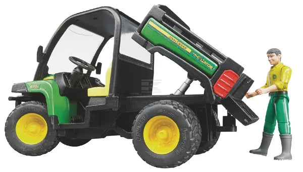 Bruder John Deere Gator 855D m.Fahrer U02490