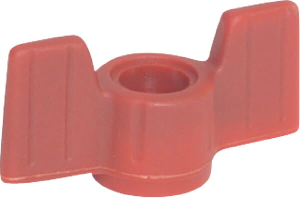 KUBOTA Flügelmutter M8 rot AC489180